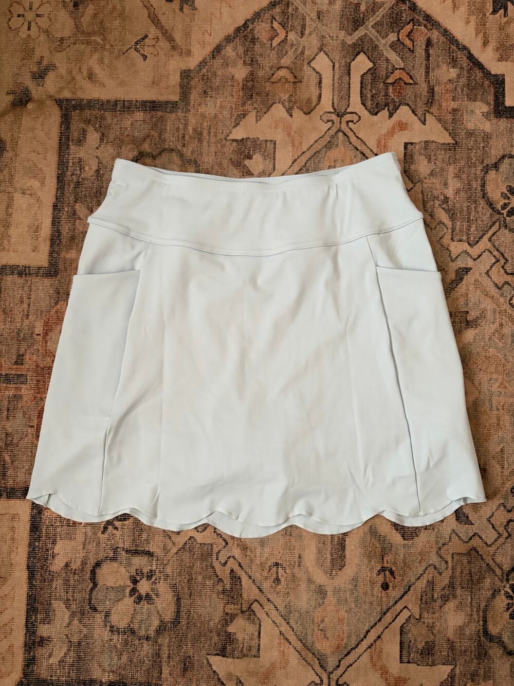MOTEEPI Athletic Golf Tennis Skort Womens Small Blue Built In Shorts Pockets - Picture 1 of 5